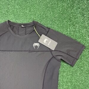 New Venum Performance Men's Rashguard Compression UFC XL Black